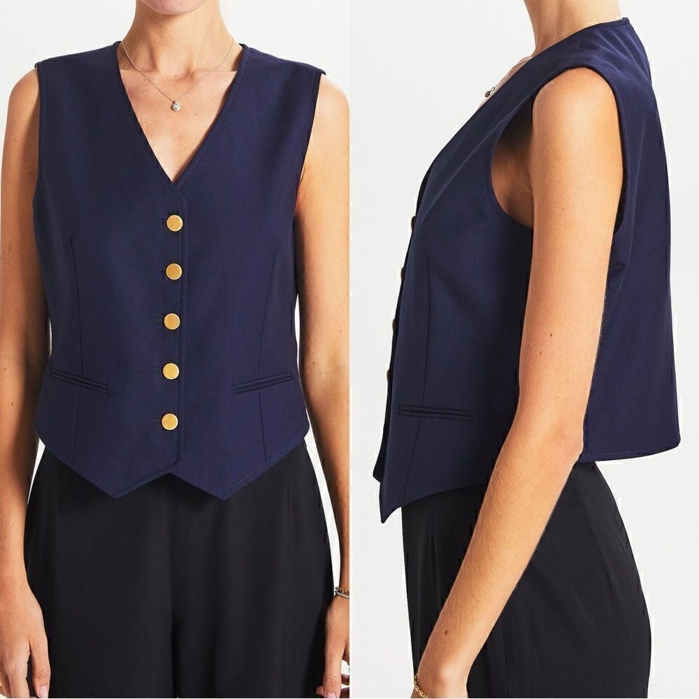 Gucci Uniforms vest in navy blue